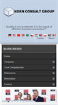 Mobile Screenshot of korn-consult.com